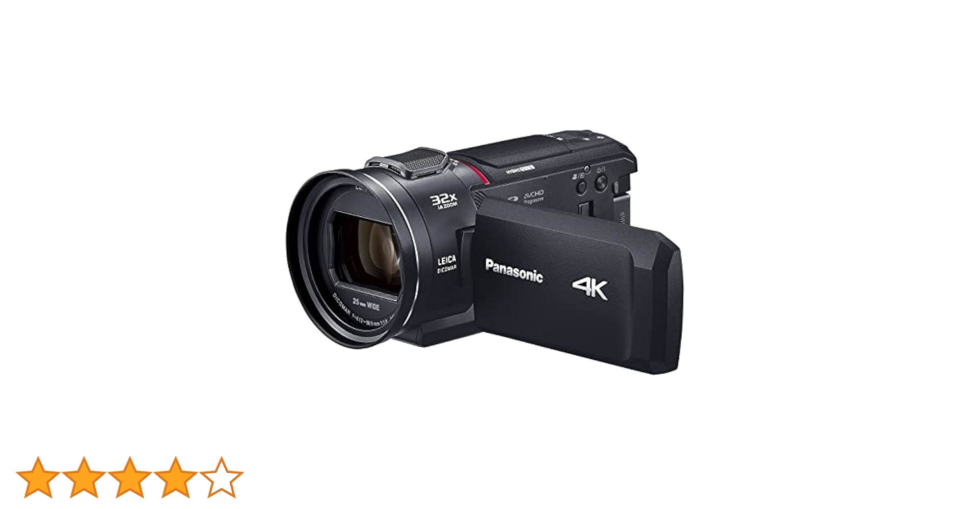 【5年保証】Panasonic HC-VX2MS 4K　パナソニック　展示品 レンタル] パナソニック 4Kビデオカメラ HC-VX2MS - Rentio